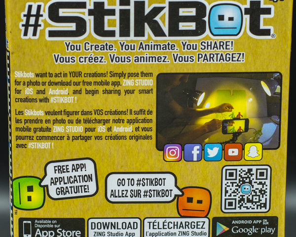 Stikbot Single Figure Pack - Yellow