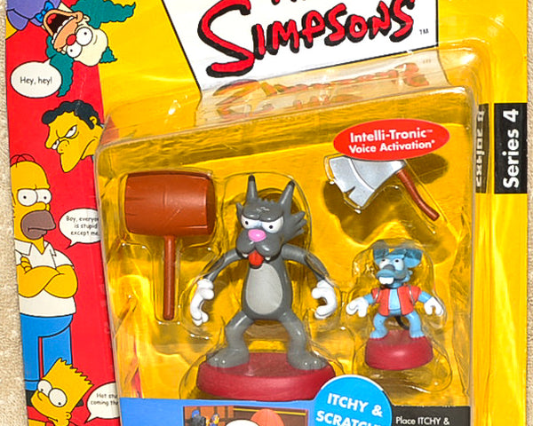 The Simpsons - Interactive Itchy & Scratchy - Action Figures