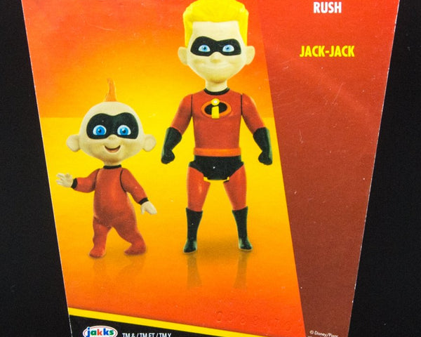 2018 Jakks Disney Incredibles 2 Dash & Jack-Jack Action Figures