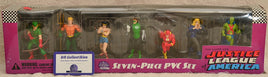 2001 DC Direct Justice League of America Silver Age Seven Piece Action Figure Set
