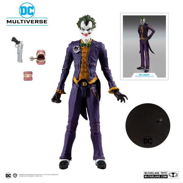 2020 McFarlane Arkham Asylum DC Multiverse The Joker Action Figure