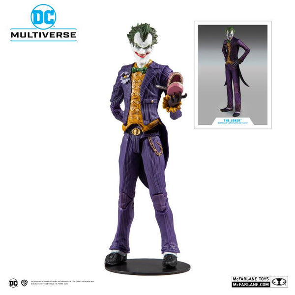 2020 McFarlane Arkham Asylum DC Multiverse The Joker Action Figure