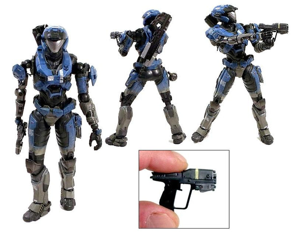 2010 Halo Reach Square Enix Play Arts Kai Series 2 Lieutenant Commander Kat No 6 - Action Figure 