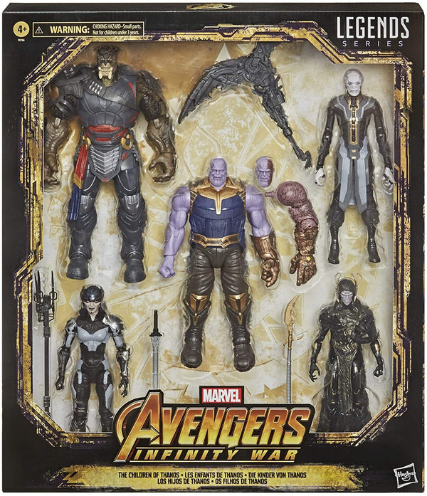 2020 Marvel Legends Children Of Thanos 5 Pack Exclusive Action Figure Set