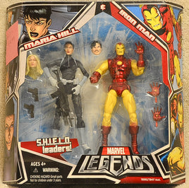 Marvel Legends - S.H.I.E.L.D Leaders - Maria Hill & Iron Man Action Figures