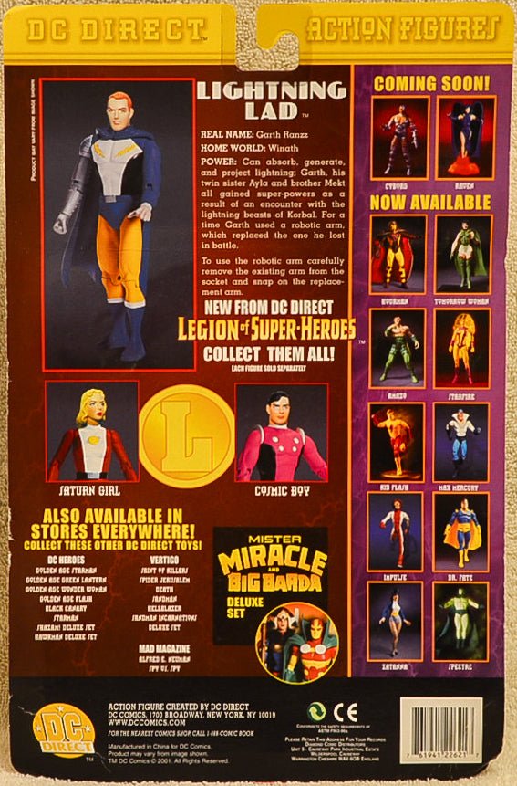DC Direct - Legion of Super-Heroes - Lightning Lad Action Figure