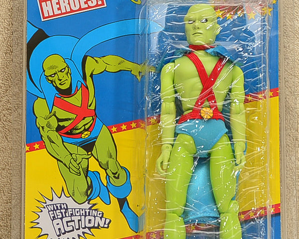 Figures Toy Co - World's Greatest Heroes - Martian Manhunter Action Figure 8" Mego Retro