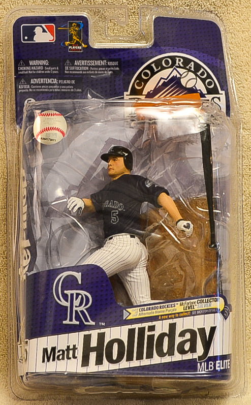 McFarlane Toys - MLB Elite - Matt Holliday - Colorado Rockies Action Figure