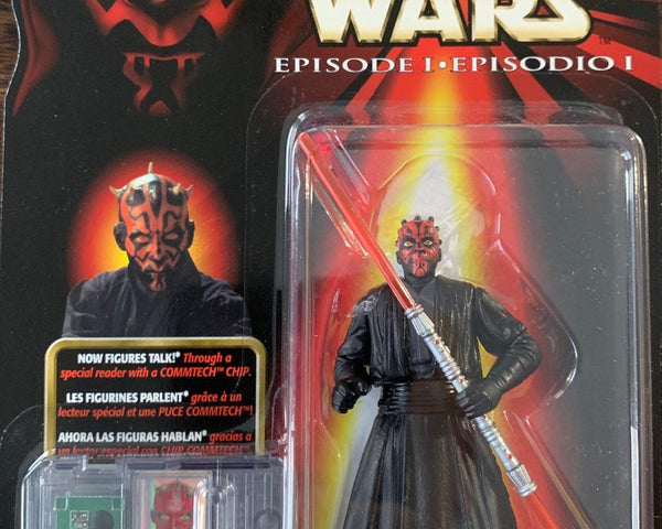 1998 Hasbro Star Wars Episode 1 Talking Darth Maul Vintage Action Figure