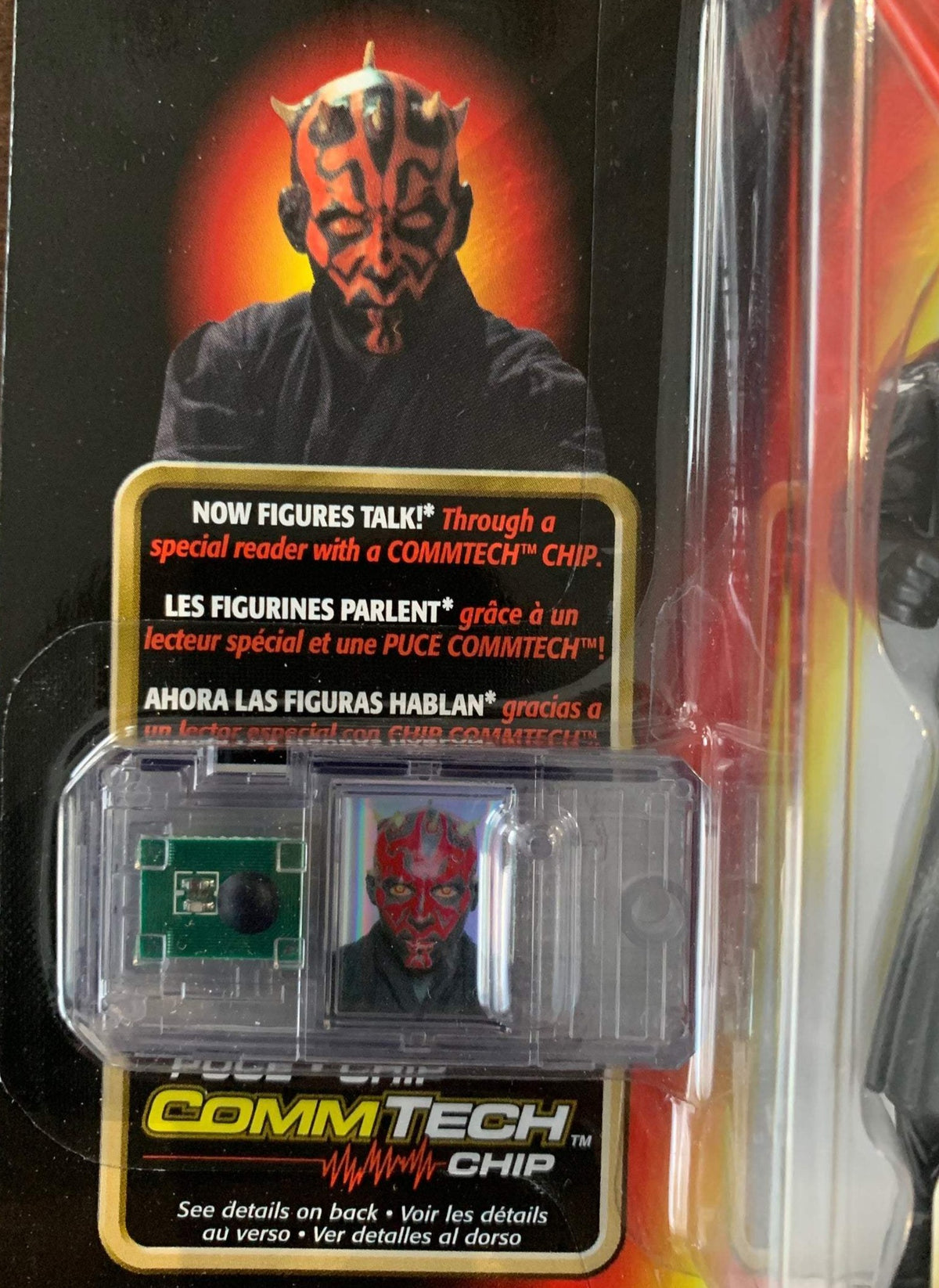1998 Hasbro Star Wars Episode 1 Talking Darth Maul Vintage Action Figure