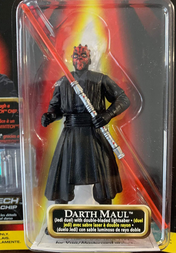 1998 Hasbro Star Wars Episode 1 Talking Darth Maul Vintage Action Figure