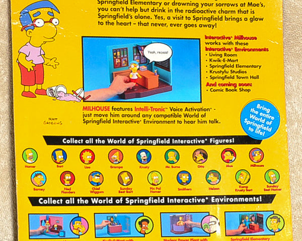 Playmates - The Simpsons - Interactive Milhouse - Action Figure