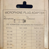 Kenwood MJ-48 Microphone Adapter