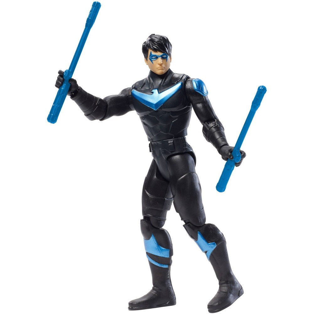 Batman Nightwing Action Figure 15 Cm: Giocattolo Ufficiale DC Comics By Mattel