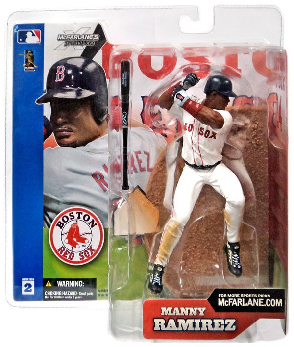 2002 McFarlane Sportspicks MLB Series 2 Nomar Garciaparra Boston White Jersey Action Figure