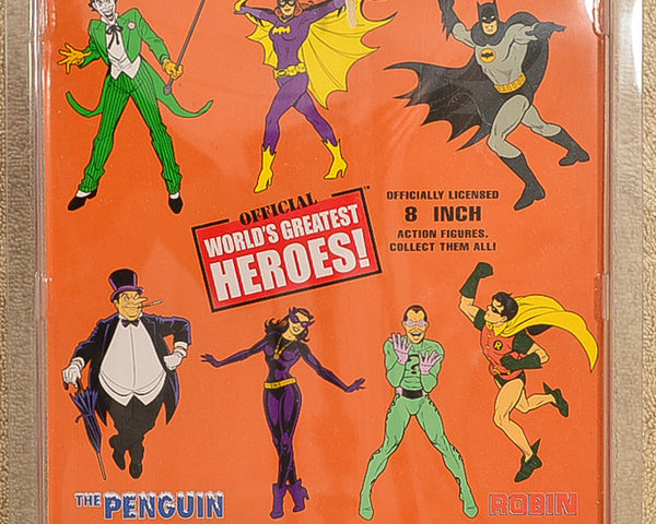 Figures Toy Co. World's Greatest Heroes - Wonder Woman 2014 Action Figure 8" Mego Retro  New, unopened packaging. With manufacturers original tie wrap.