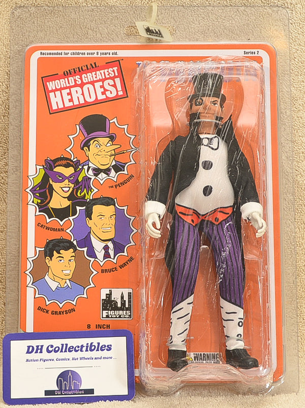 Figures Toy Co. World's Greatest Heroes - Wonder Woman 2014 Action Figure 8" Mego Retro  New, unopened packaging. With manufacturers original tie wrap.