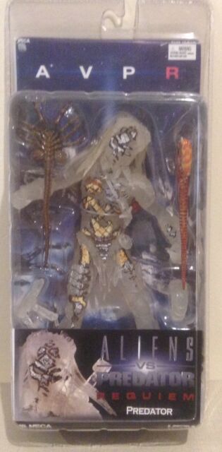 2008 NECA Aliens VS Predator Requiem Predator Comic Con Exclusive Cloaked Variant - Action Figure
