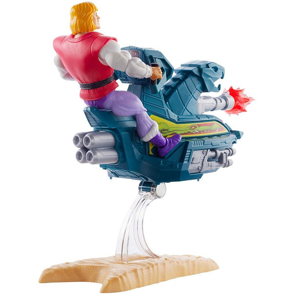 2020 Mattel Masters of the Universe Prince Adam Sky Sled Action Figure