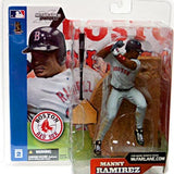 2002 McFarlane Sportspicks MLB Series 2 Manny Ramirez Boston Grey Jersey Action Figure