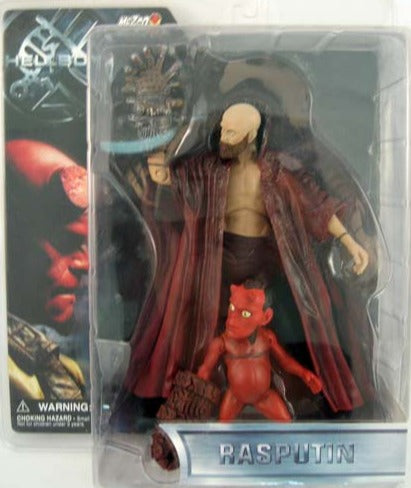 2003 Mezco Hellboy Series Rasputin and Hellbaby Vintage Action Figure