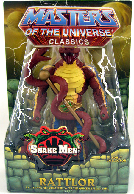 2012 Masters of the Universe Classics Rattlor Action Figure