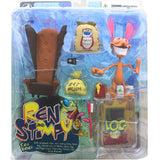 2004 Palisades Ren and Stimpy Ren Hoek Vintage Action Figure Set