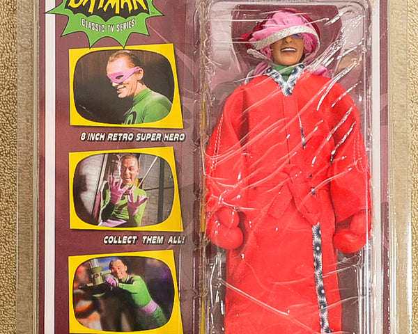 Figures Toy Co - Batman Classic TV Series  - The Riddler Boxing Variant Action Figure 8" Mego Retro
