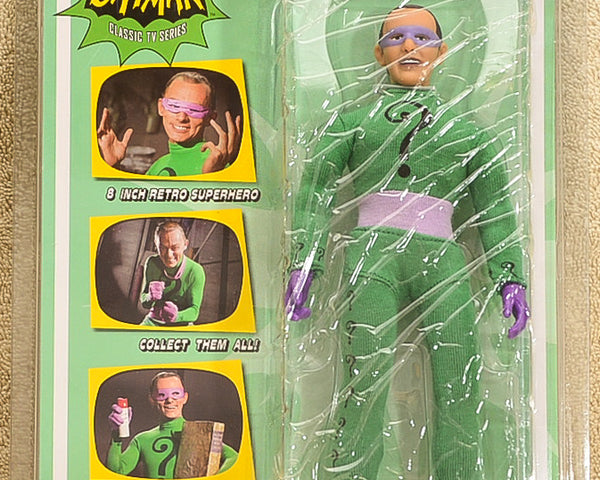 Figures Toy Co. Green Arrow - Batman Classic TV Series 1 - Riddler Action Figure 8" Mego Retro