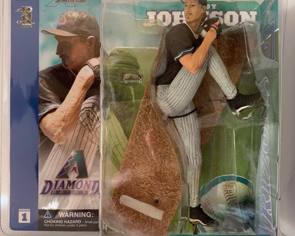 2002 McFarlane MLB SportsPicks Randy Johnson Black Jersey Action Figure