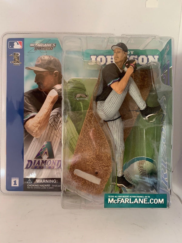 2002 McFarlane MLB SportsPicks Randy Johnson Black Jersey Action Figure