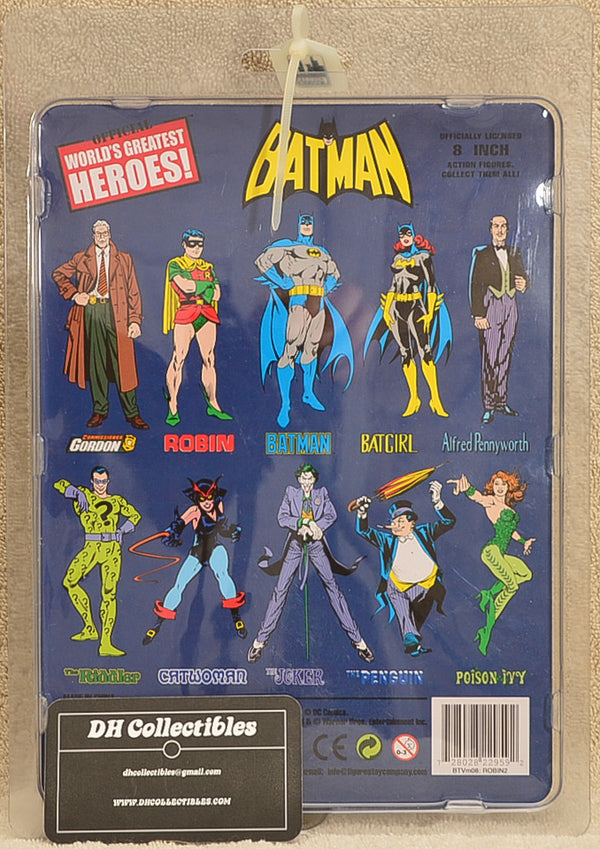 Figures Toy Co - World's Greatest Heroes - Robin - Series 3 Action Figure 8" Mego Retro