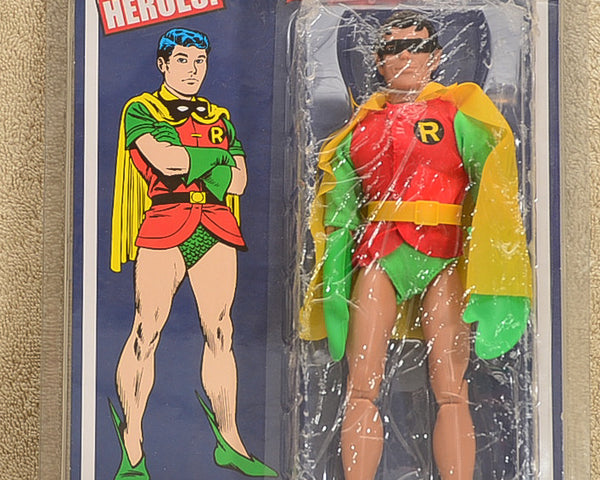 Figures Toy Co - World's Greatest Heroes - Robin - Series 3 Action Figure 8" Mego Retro