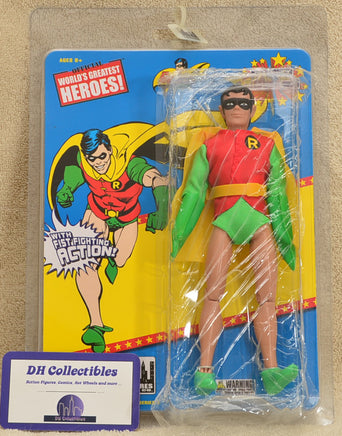 Figures Toy Co Super Powers Series 2 Robin Action Figure 8" Mego Retro