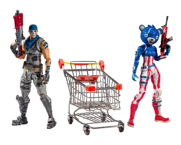 2019 McFarlane Toys Fortnite Shopping Cart 7" Action Figures Pack