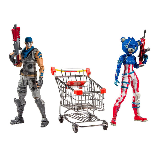 2019 McFarlane Toys Fortnite Shopping Cart 7" Action Figures Pack