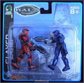 2003 Bungie Microsoft Halo Mini Series 1 Slayer Battle Pack Vintage Action Figure Set