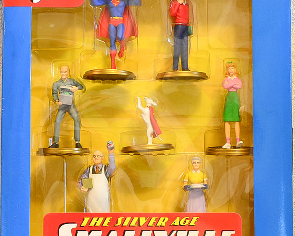 DC Direct  - Home of Superboy - The Silver Age of Smallville - 7 Piece Set