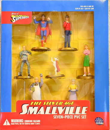 DC Direct  - Home of Superboy - The Silver Age of Smallville - 7 Piece Set