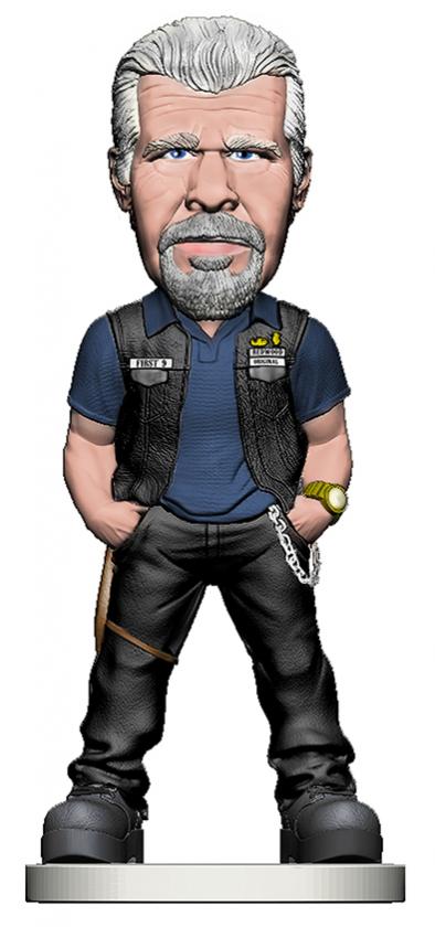 2014 Mezco Sons of Anarchy Clay Bobblehead Figure
