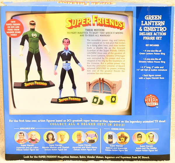 DC Direct Super Friends - Green Lantern & Sinestro - Action Figures