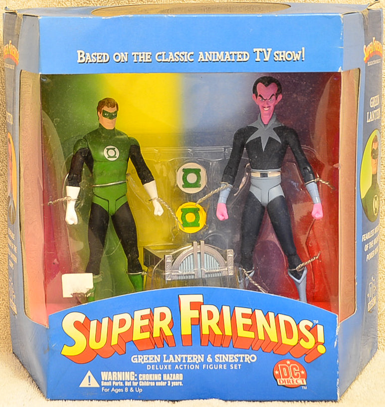 DC Direct Super Friends - Green Lantern & Sinestro - Action Figures