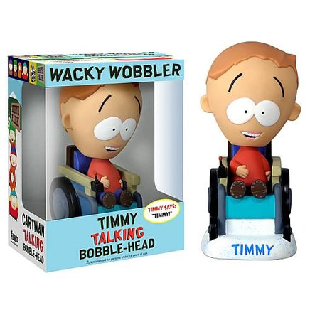 2008 Funko South Park Wacky Wobbler Timmy Talking Bobble-Head Action Figure