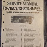 Kenwood TS-711 / 811  Service Manual