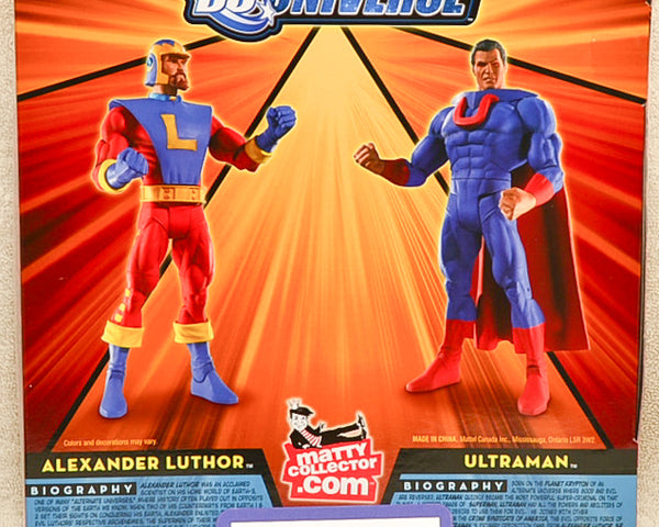 DC Universe Battle For Earth 3 Ultraman Alexander Luthor Two Figure Action Set