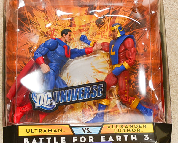 DC Universe Battle For Earth 3 Ultraman Alexander Luthor Two Figure Action Set