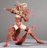 2007 DC Unlimited World Of Warcraft Series 1 Blood Elf  Rogue Valeera Sanguinar - Action Figure