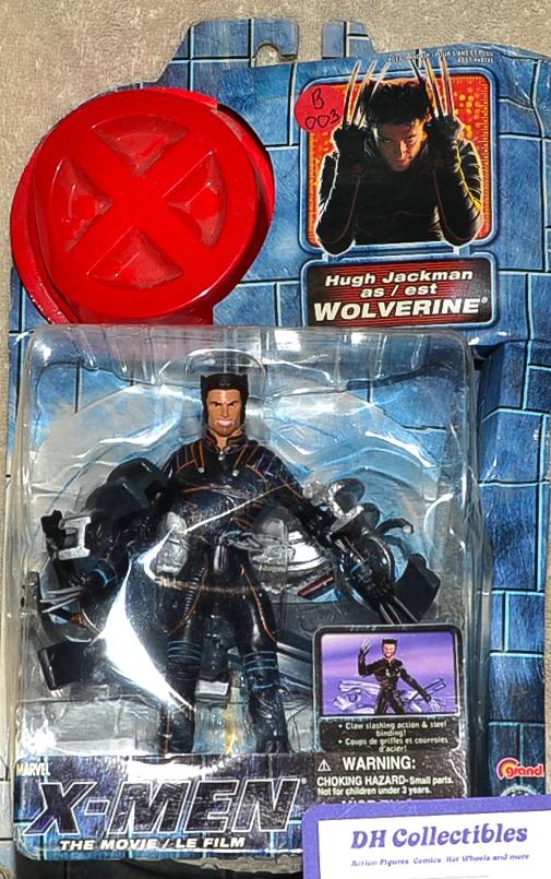 2000 ToyBiz Marvel Hugh Jackman as Wolverine X-Men the Movie - Action Figure